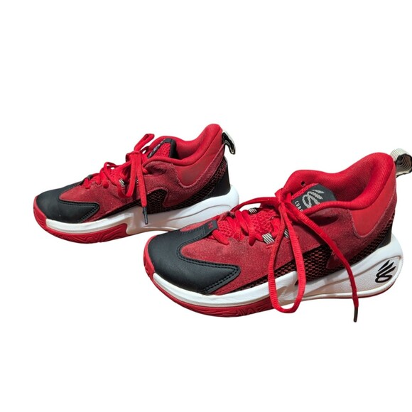 Under Armour Curry 3Z7  SDE Basketball Shoes Red 4.5Y main image 2